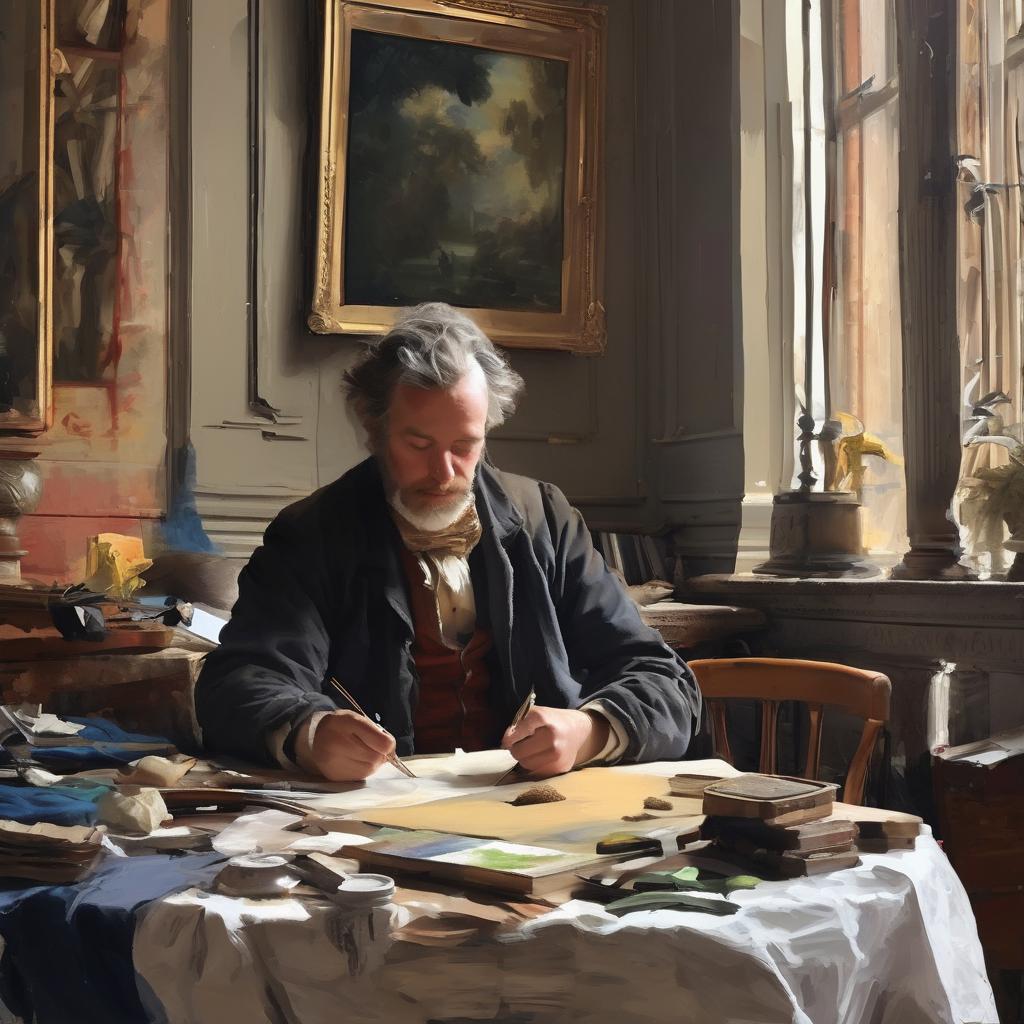 Το Καλλιτεχνικό Στιλ του Alexandre Hyacinthe DUNOUY